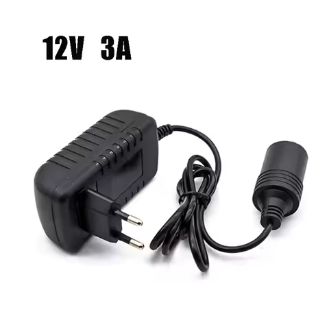 Car Cigarette Lighter 12V 3A Power Adapter Socket AC 220V to 12 V Volt Charger Converter Home Parts 