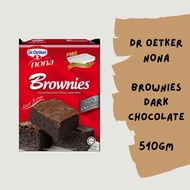 DR OETKER NONA BROWNIES DARK CHOCOLATE (510GM)