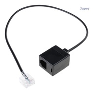 Super RJ45 Ethernet to RJ11 Conversion Cable RJ45 to RJ11 Adapter Cord for Office Use