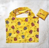 韓國 Nongshim 農心 辛辣麵 黃色尼龍布 可摺疊 手挽袋