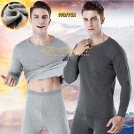 Long Johns Hittech Men's Winter Suit 350g Set Of Shirt And Pants Navy Collar/Turtleneck Suitable For