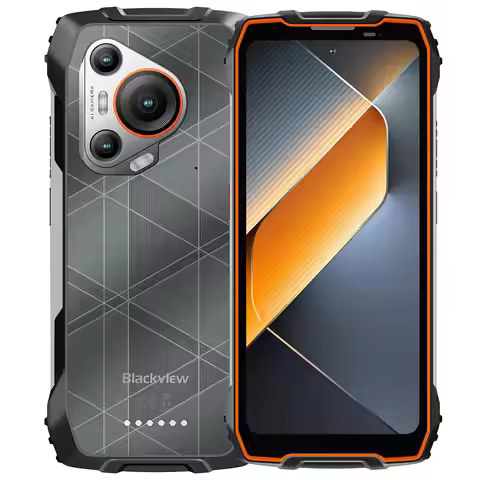 Blackview BL7000 5G AI Rugged Smartphone 6.78" HD+2.4K Display 120Hz 8GB 256GB 50MP 7700mAh 33W NFC 