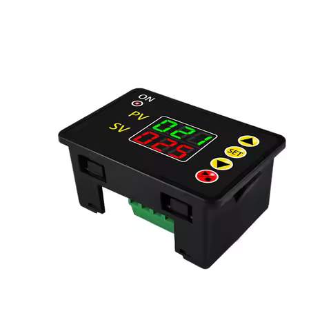 DC 12V/24V AC 110V-220V T2310 Digital Time Delay Switch Relay 0-999s/min/ hour Open Timer Control Mo