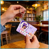 Music DJ Keychain Cute Cartoon Backpack Charm DJ Disc Player Keychain for Kids Boys Girls Children S