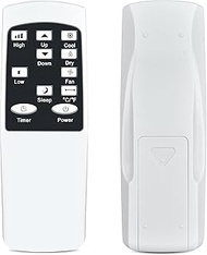Portable Air Conditioner Remote Control for 10,000 BTU ＆ 8,000 BTU Series, Replacement Remote Compat