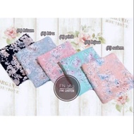 Fine metallic chiffon fabric (FN 360) Width 1.15 - price varies