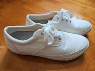 MUJI White Canvas Sneakers 無印良品白色帆布鞋