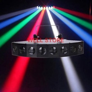 Lampu Lighting Panggung Disco Light 8 Eyes Beam 8x10W RGBW