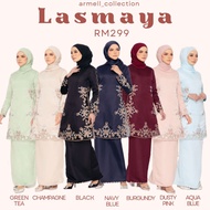 LASMAYA KURUNG PAHANG SULAM HIJABISTAHUB LEBARAN 2022 BAJU KURUNG / BAJU NIKAH / BAJU TUNANG