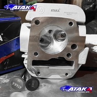 ATAKA Motorcycle Cylinder HEAD CNC Wave patterns/Normal Port 2/4 Valves Wave125 FI Wave125 XRM125 24
