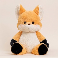 SKISOPGO Animal Plush Toy Wolf Fox Plushie Anak Patung Wolf Fox Cute Doll Stuffed Soft Wolf Fox Patu