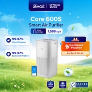 Levoit Core 600s Smart Air Purifier | Large Purification | H13 True HEPA | Light Sensor | Air Qualit