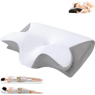 Sleep Apnea Pillow – Breathable Contour Support, Soft Removable Washable Cover Ergonomic Neck Suppor
