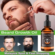 Beard Growth Oil Serum for Men – Fast Hair Growth, Thicker Beard, Mustache & Facial Hair Enhancer 30