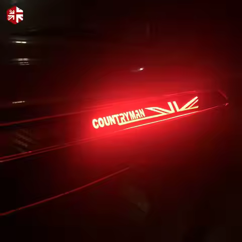 5D Carbon Fiber Vinyl High Mounted Stop Brake Lamp Light Stickers Decals For Mini Cooper R55 R56 R60