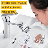 Tap Nozzle Splash Filter Faucet, 720° Swivel Sink Aerator Extender with 2 Water Outlet Modes Kitchen Toilet
