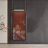 Aisle Light Stand Wall Light Corridor Decoration Painting Atmosphere Metal Painting New Chinese Styl