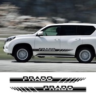 For Toyota Prado 78 90 95 120 150 J90 J120 Car Stickers Auto Door Side Stripes Vinyl Decor Decals Au