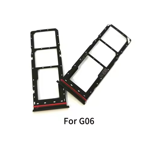 For Motorola Moto G06 G56 G86 SIM Card Tray Slot Holder Adapter Socket Repair Parts