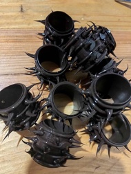 Black Bolitas half Spiky Sleeves Silicon Ring SENSUAL Toys For Men