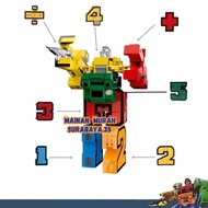 Educational Toys | Price Per piece of children's toys numbers 0-9 can change into a Robot Y9133 | Ed