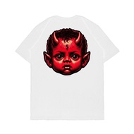 Metal T-Shirt Satanic Men's Distro T-Shirt BlackWanita SIXCISSORS 666 Baby