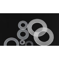 Flat Washer Rubber Washer Ultra-Thin Insulated Plastic Flat Washer Round Plastic Screw Washer Nylon 