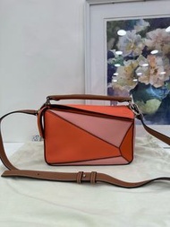 👜Loewe puzzle Bag Small Size Length 24cm Unused 羅意威 Puzzle 小號 24cm底長 99近閒置