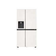 ( DELIVER KL AND SELANGOR ) LG 674L INVERTER SIDE BY SIDE FRIDGE GC-L257KQKW GCL257KQKW ( BEIGE )