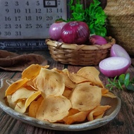 KWS Aneka kerepek Bawang Merah (+-300g) & Bawang Crispy (+-300g) BUY 7, 1