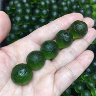 1pcs Natural Moldavite Czech Meteorite Impact Glass Beads Rough Stone Crystal Energy Stone