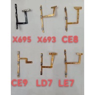 For Infinix X695 X693 CE8 CE9 LD7 LE7 NOTE 11S X698 Power Volume Button Switch On Off Flex Cable