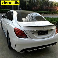 For Mercedes Benz W205 Spoiler 2016-18 C180/C200/C230 C-class spoiler High Quality Car Rear Wing Col