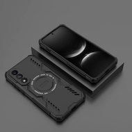 Anti-fall Hollow Protective Phone Case For OnePlus Nord CE5 Nord 5 Magnetic Ring Shockproof Cover 1+