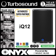 Turbosound iQ12 2500W 12 inch Powered Speaker (iQ-12 / iQ 12)