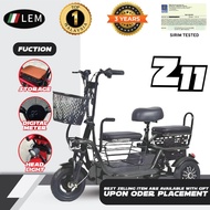 ★LEM★MODEL BARU Z11 Tricycle Electric Bike Folding Parent