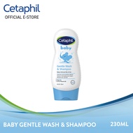 Cetaphil Baby Wash & Shampoo For Hair & Body For Baby Delicate Skin (230ML)