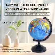 -SG STOCK- World globe Rotating Swivel Map Regional Earth Atlas Geography