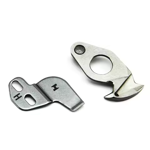 SB7053 SB7055 Movable & Fixed Knife For Brother KE-430H Bartacking Sewing Machine Parts STRONG H Bra