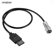Andoer BMPCC Power Adapter Cable Compatible with DJI Ronin S Gimbal Stabilizer Compatible with BMPCC