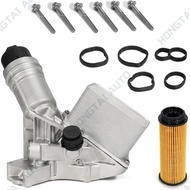 Engine Oil Cooler Oil Filter Base Assembly For BMW B58 2013-2021 F22 F30 G30 540i 640i 740i M240i 44