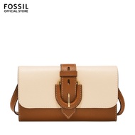 Fossil Women's Harwell Crossbody Bag ( ZB11054103 ) - White Leather