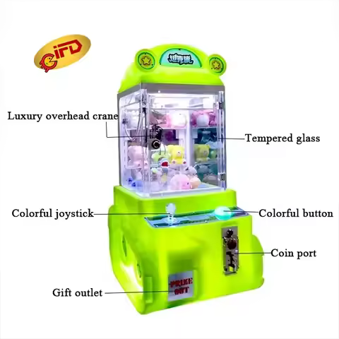 IFD Custom Prize Zone Gift Claw Machine Guangdong Wholesale Kids Mini Claw Machine Small Crane Claw 