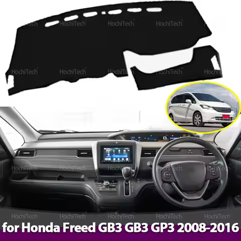 Dash Board Mat for Honda Freed S GB3 GB3 GP3 Hybrid 2008-2016 Dashboard Cover Anti-Slip Mat Protect 