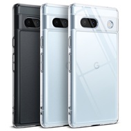 Ringke Fusion for Google Pixel 7a Clear Natural Form Hard Cover Case