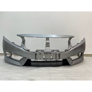 Honda Civic Fc 2018 Front Bumper Lunar Silver Original Bumper