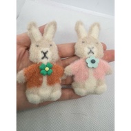 clearance cute rabbit design BB CLIP 9X5CM