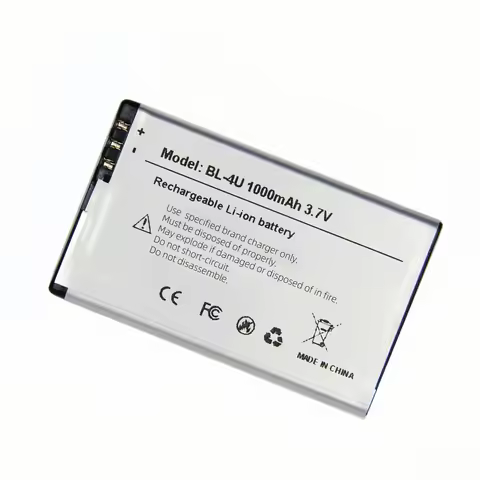 2pcs/lot Nokia Battery Replacement 3.7V BL-4U BL-4UL BL-4XL New Li-lion Batteries Rechargeable