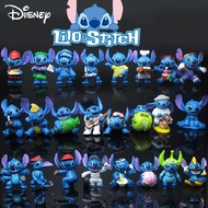 8pcsset Lilo&amp;Stitch Cartoon Anime Action Figures Plastic Model Toy Collection Car Decoration Doll Christmas Kids Gift