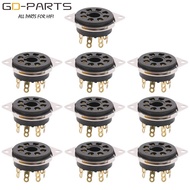 8Pin Octal Bakelite Vacuum Tube Socket Base For KT88 EL34 GZ34 KT66 6L6 274B 5U4G 5Z3P Chassis Mount